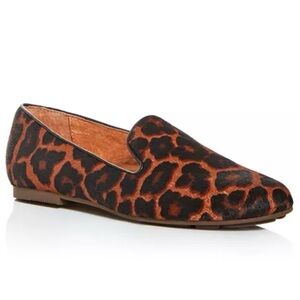 Gentle Souls by Kenneth Cole Women's Eugene Leopard-Print Calf Hair Flats 9M